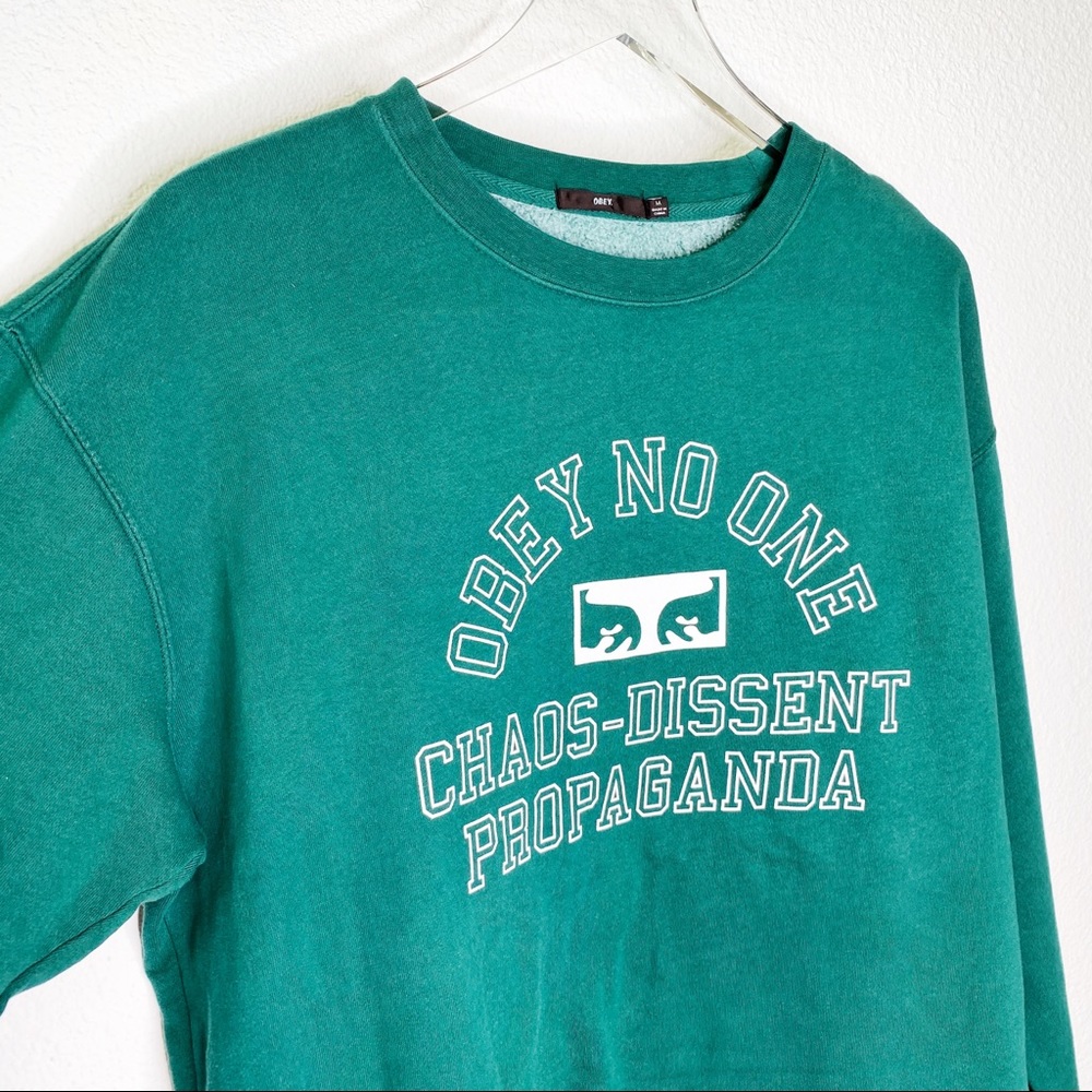 NWOT Obey No One Sweatshirt - Picture 2 of 5